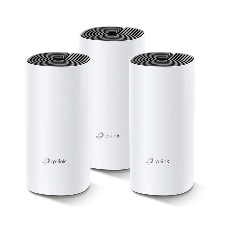 TP-Link Deco M4 Mesh WLAN Set (3er Pack) AC1200 Dual Band Router & Repeater