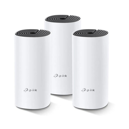 TP-Link Deco M4 Mesh WLAN Set (3er Pack) AC1200 Dual Band Router & Repeater